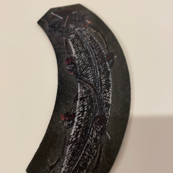 2005 Harley Davidson Owners HOG Jacket Patch Feather and Badge Pin - Picture 6 of 6